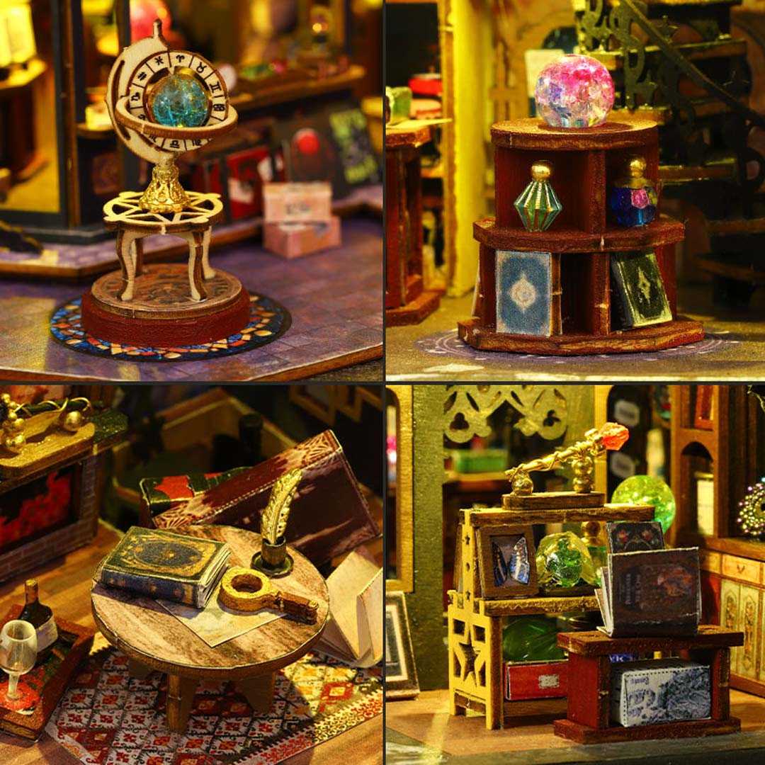 Holo Magic City DIY Miniature Dollhouse Kit – BOOK NOOKS