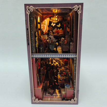 Butterfly Collection Room DIY Wooden Book Nook Shelf Insert