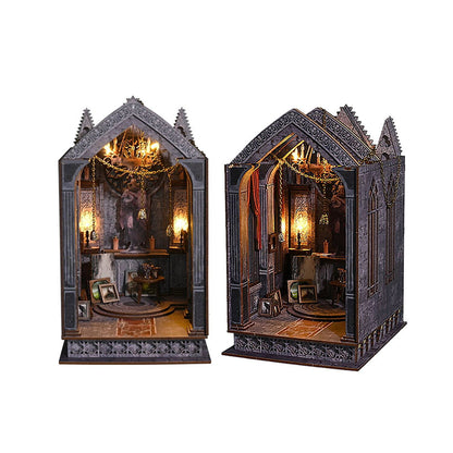 Quiet Night Prayer DIY Book Nook Shelf Insert