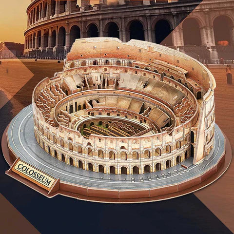 Coliseum Toy The Colosseum 3D Puzzle Model Kit – BOOK NOOKS