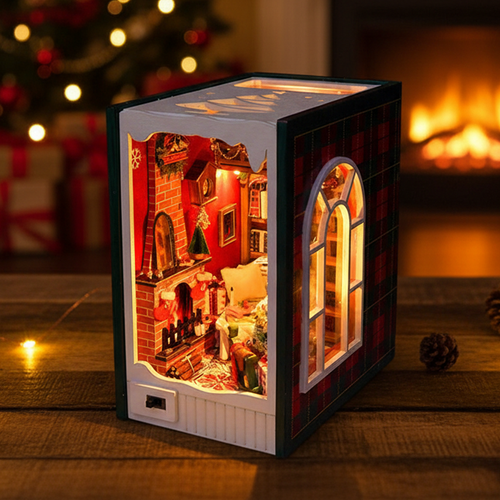 Merry Christmas DIY Book Nook Kit