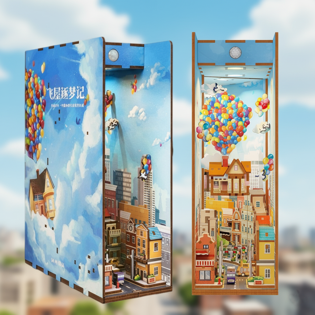 Up House – DIY Book Nook Kit