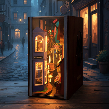 Magic Spell Street DIY Book Nook Shelf Insert