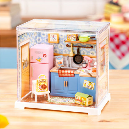 Homely Baking Kitchen Mini Super Creator DIY Miniature House