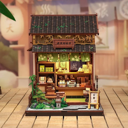 Japanese Sweet Shop – DIY Miniature House Kit