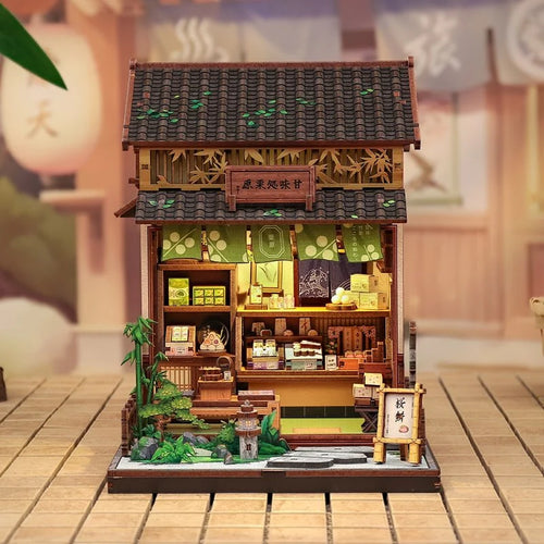 Japanese Sweet Shop – DIY Miniature House Kit