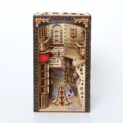 Magic Diagon Alley – Christmas Edition DIY Book Nook Kit