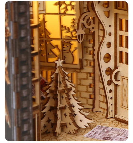 Magic Diagon Alley – Christmas Edition DIY Book Nook Kit