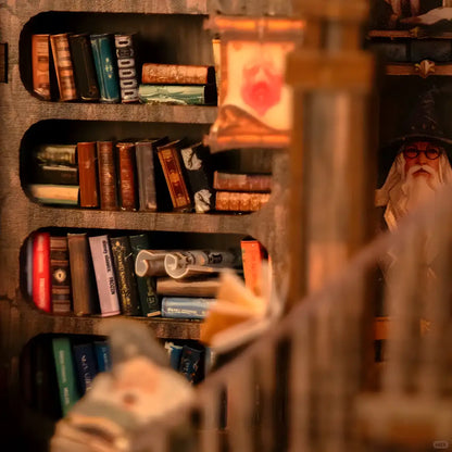 Magic Library – 3D Wooden Puzzle Book Nook