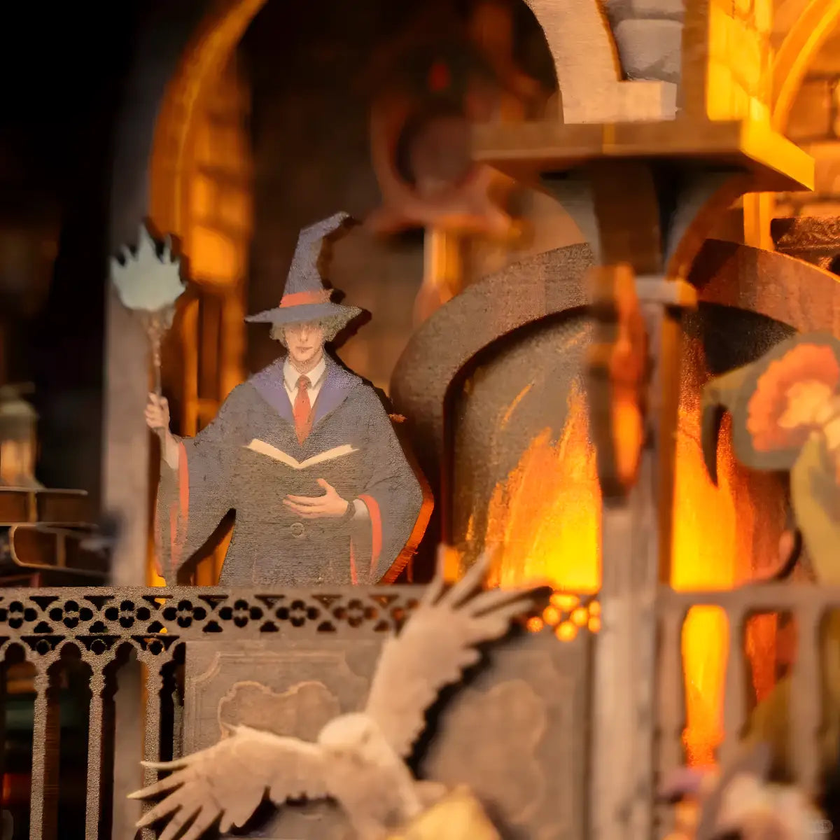 Magic Library – 3D Wooden Puzzle Book Nook