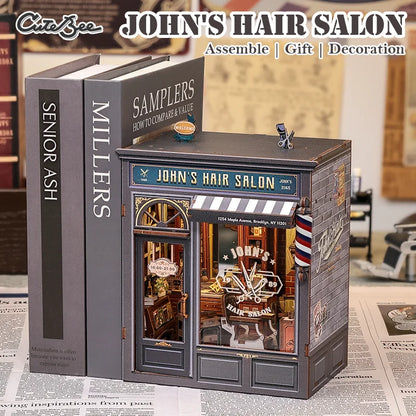John’s Hair Salon – DIY Miniature House Kit