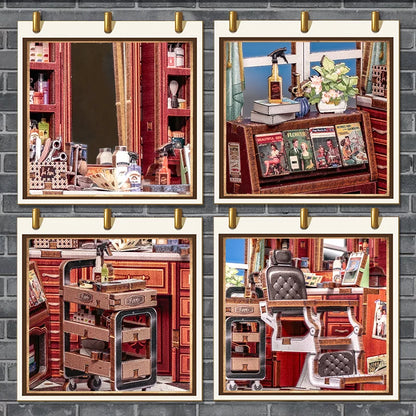 John’s Hair Salon – DIY Miniature House Kit