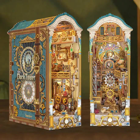 Clock Tower – Tonecheer DIY Book Nook Kit