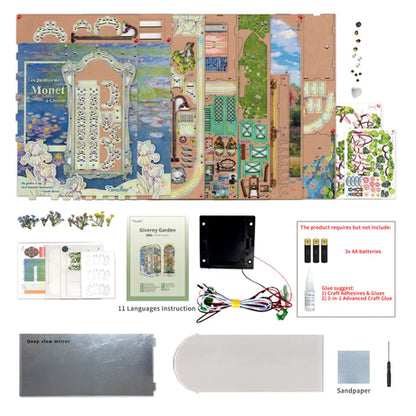 Giverny Garden – DIY Book Nook Kit