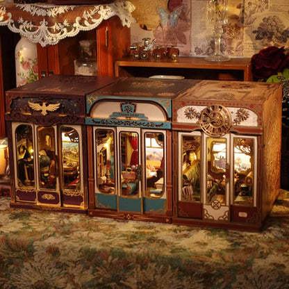 European Travels – Infinity Train Cabin Book Nook Kit