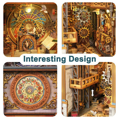 Clock Tower Book Nook – DIY Book Nook Kit