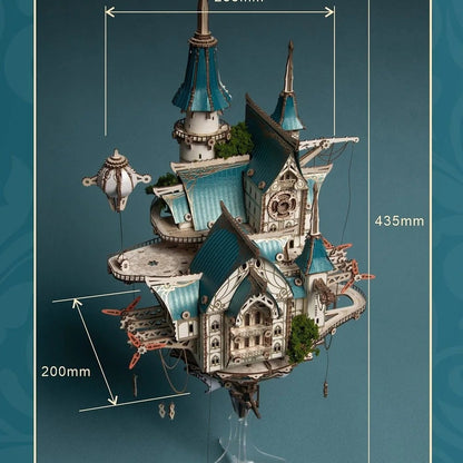 Fantasy Steam Castle – 3D Wooden Puzzle