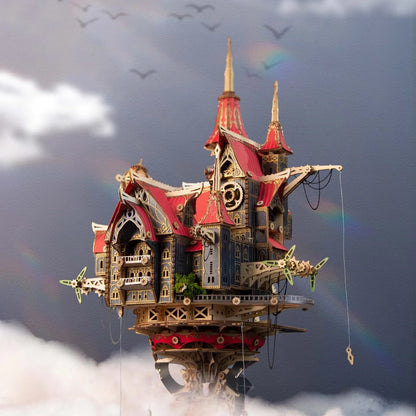Fantasy Steam Castle – 3D Wooden Puzzle