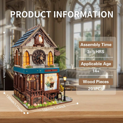 Cuckoo Cottage – DIY Cuckoo House 3D Wooden Puzzle