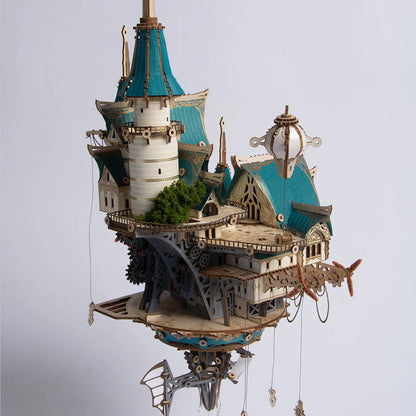 Fantasy Steam Castle – 3D Wooden Puzzle