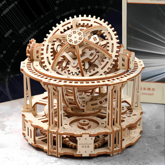 Spherical Tourbillon Chronograph – DIY Mechanical Puzzle