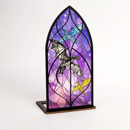 Dragon Wing Inspired Book Nook Sign, 3D Bookshelf Decoration