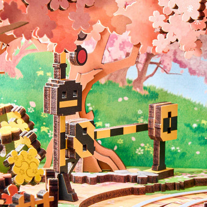 Sakura Music Box – DIY 3D Puzzle Kit