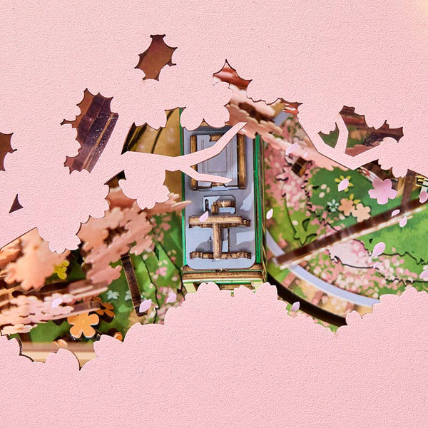 Sakura Music Box – DIY 3D Puzzle Kit