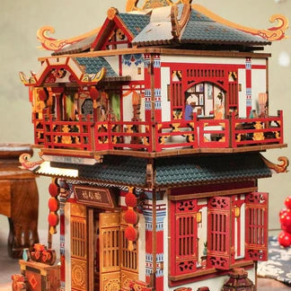 Ancient Restaurant – 3D Mechanical Puzzle Kit