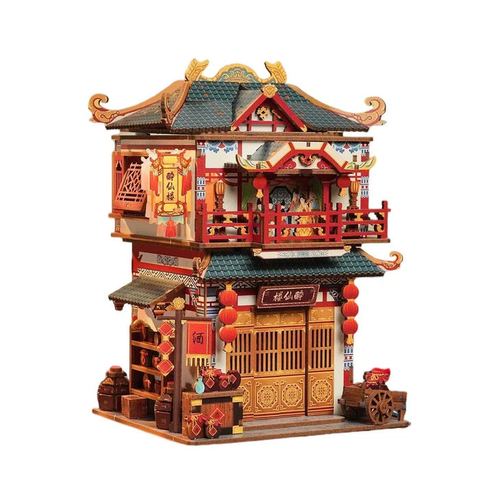 Ancient Restaurant – 3D Mechanical Puzzle Kit