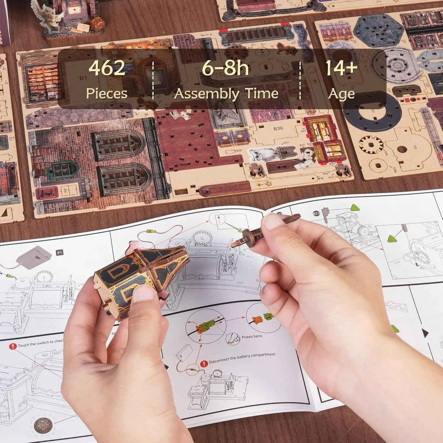 Owl Post Office DIY Miniature House Kit