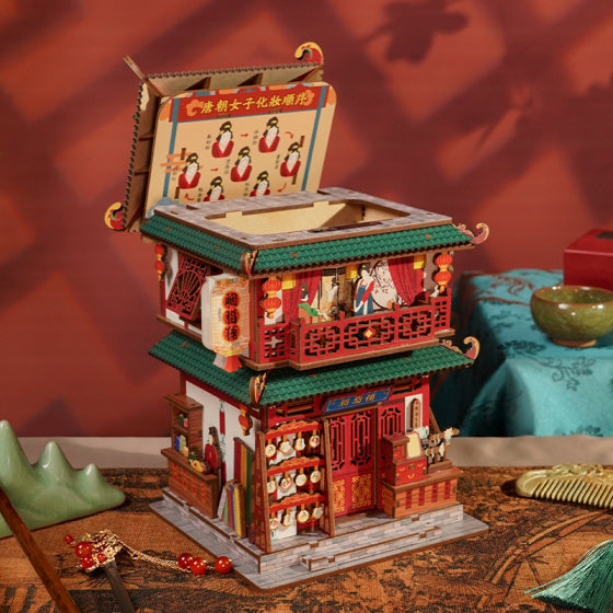 Ancient Rouge Store – DIY Wooden 3D Desk Bin