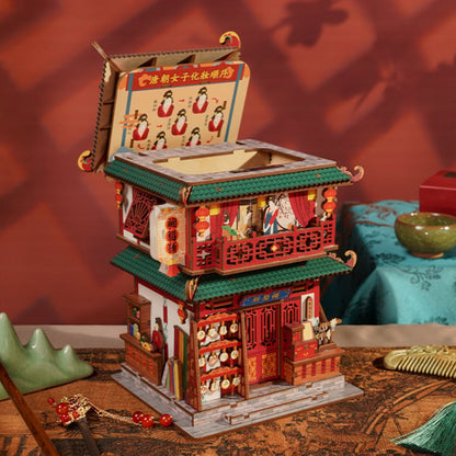 Ancient Rouge Store – DIY Wooden 3D Desk Bin