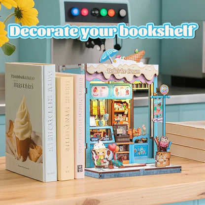 Bella’s Ice Cream – DIY Miniature House Kit