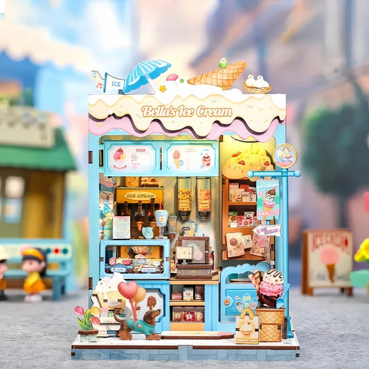 Bella’s Ice Cream – DIY Miniature House Kit