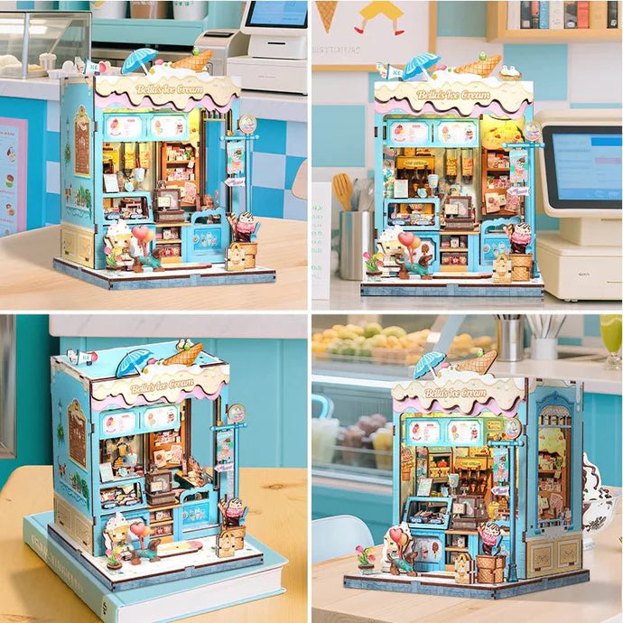 Bella’s Ice Cream – DIY Miniature House Kit