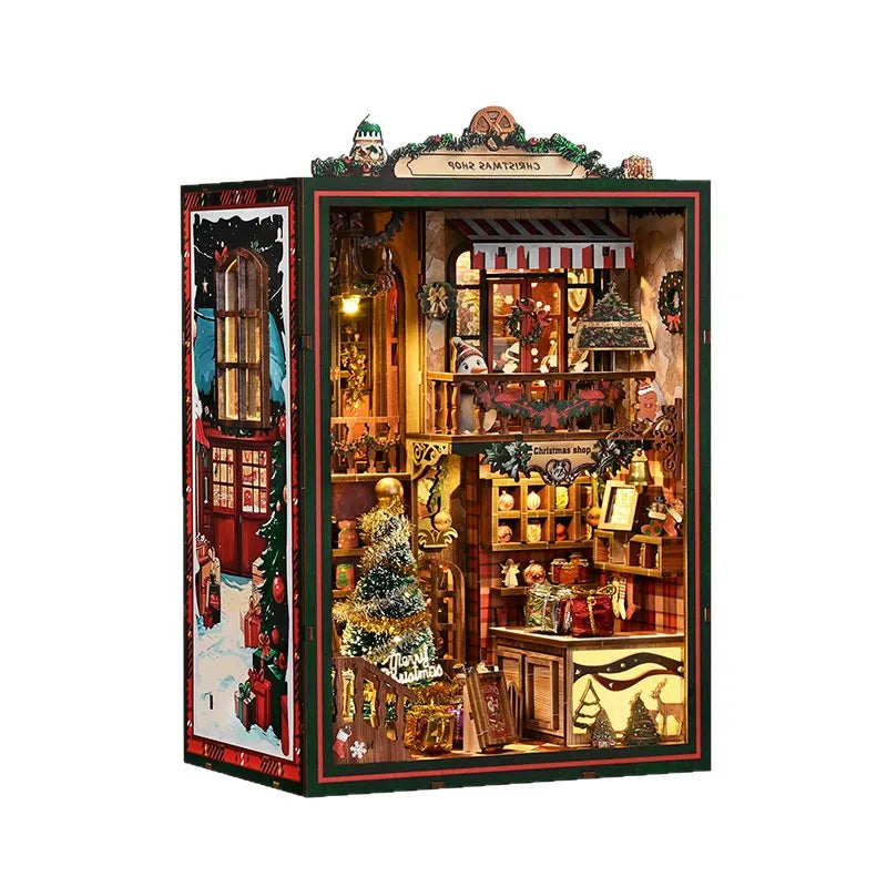 Christmas Shop – DIY Book Nook Kit
