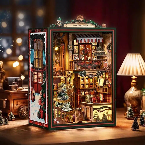 Christmas Shop – DIY Book Nook Kit