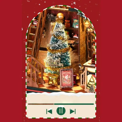 Christmas Shop – DIY Book Nook Kit