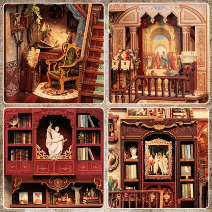 Book Nook – Library of Wisdom DIY Kit