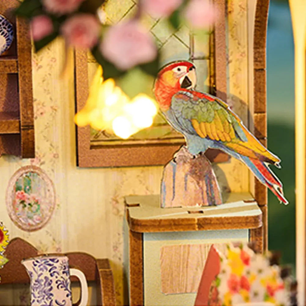 Lucky Flower House – DIY Book Nook Kit