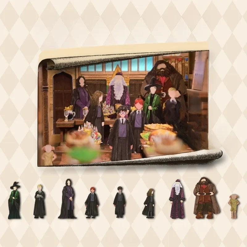 Hogwarts Auditorium – DIY Book Nook Shelf Insert