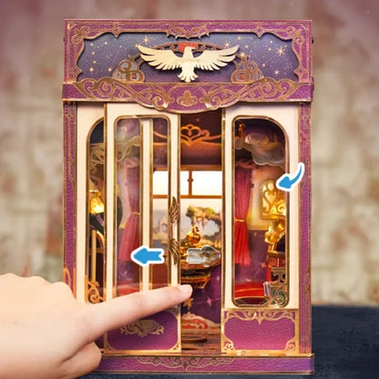 Magical Train Cabin Journey Book Nook