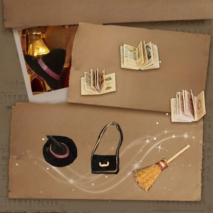 Magical Train Cabin Journey Book Nook