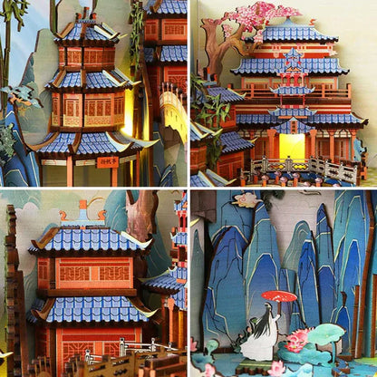 Penglai Wonderland – DIY Book Nook Kit