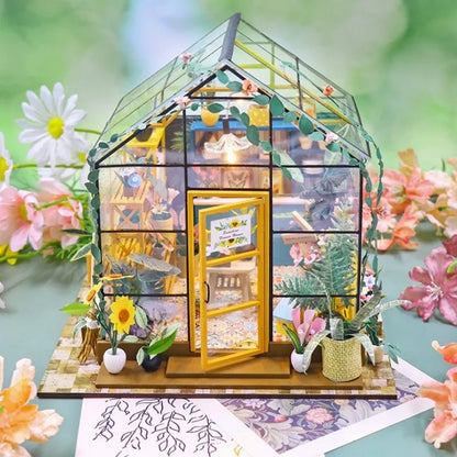 Sunshine Flower House – DIY Book Nook Kit