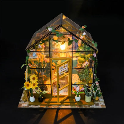 Sunshine Flower House – DIY Book Nook Kit