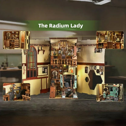 The Radium Lady – DIY Book-Nook Kit