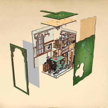 The Radium Lady – DIY Book-Nook Kit