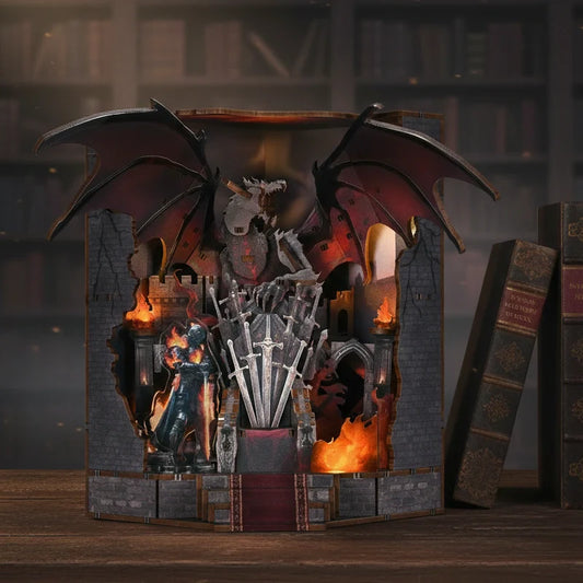 Throne of Blade Dragon Book Nook